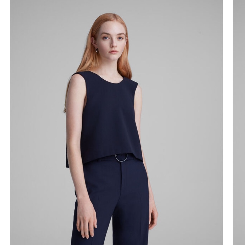 Club Monaco navy Midian Top